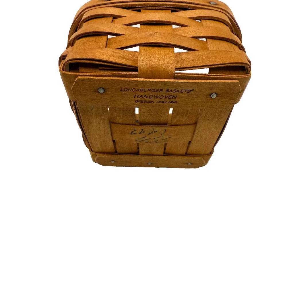 1993 Longaberger Sweet Basil Basket 5